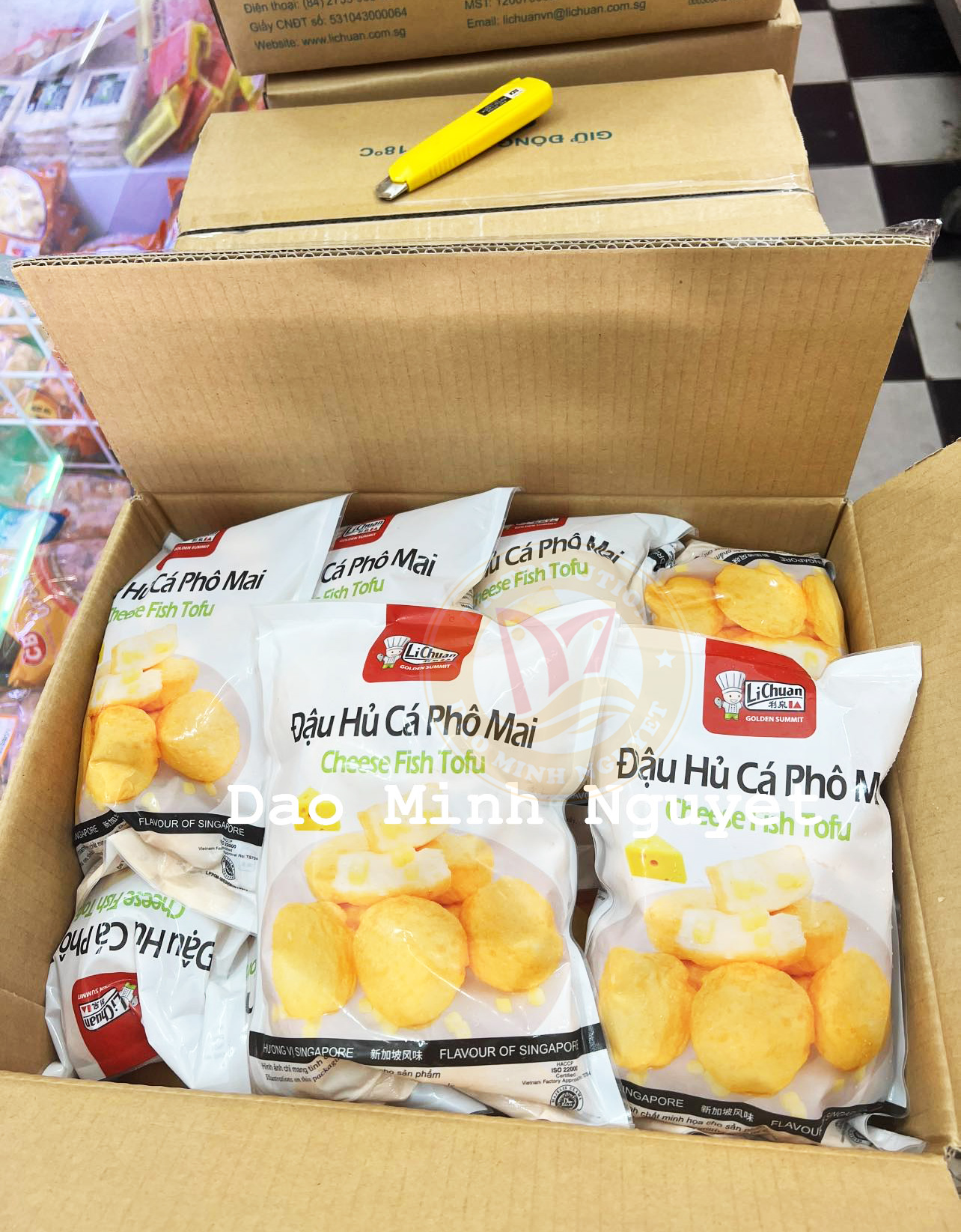 ĐẬU HỦ CÁ PHÔ MAI ĐMN 500G