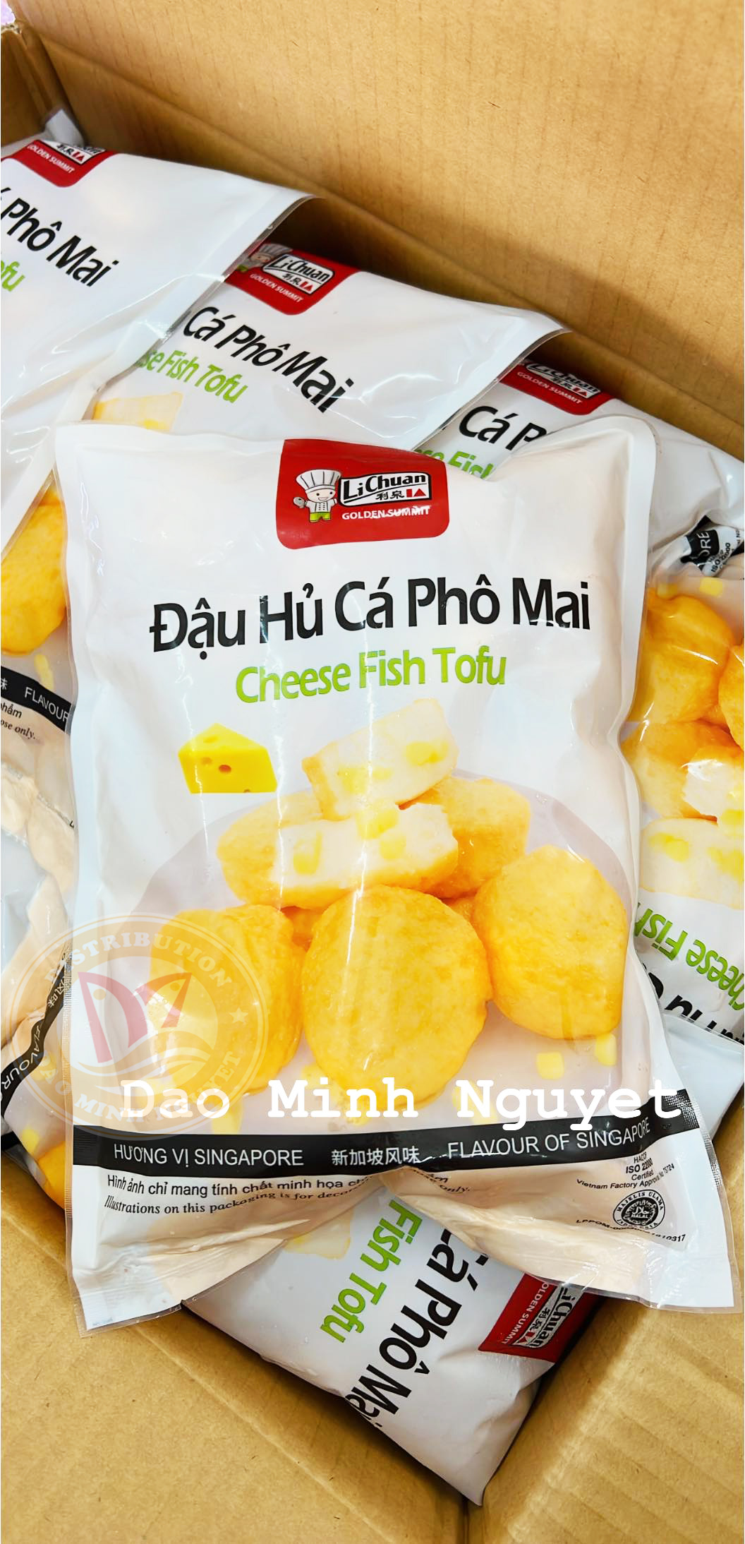 ĐẬU HỦ CÁ PHÔ MAI ĐMN 500G
