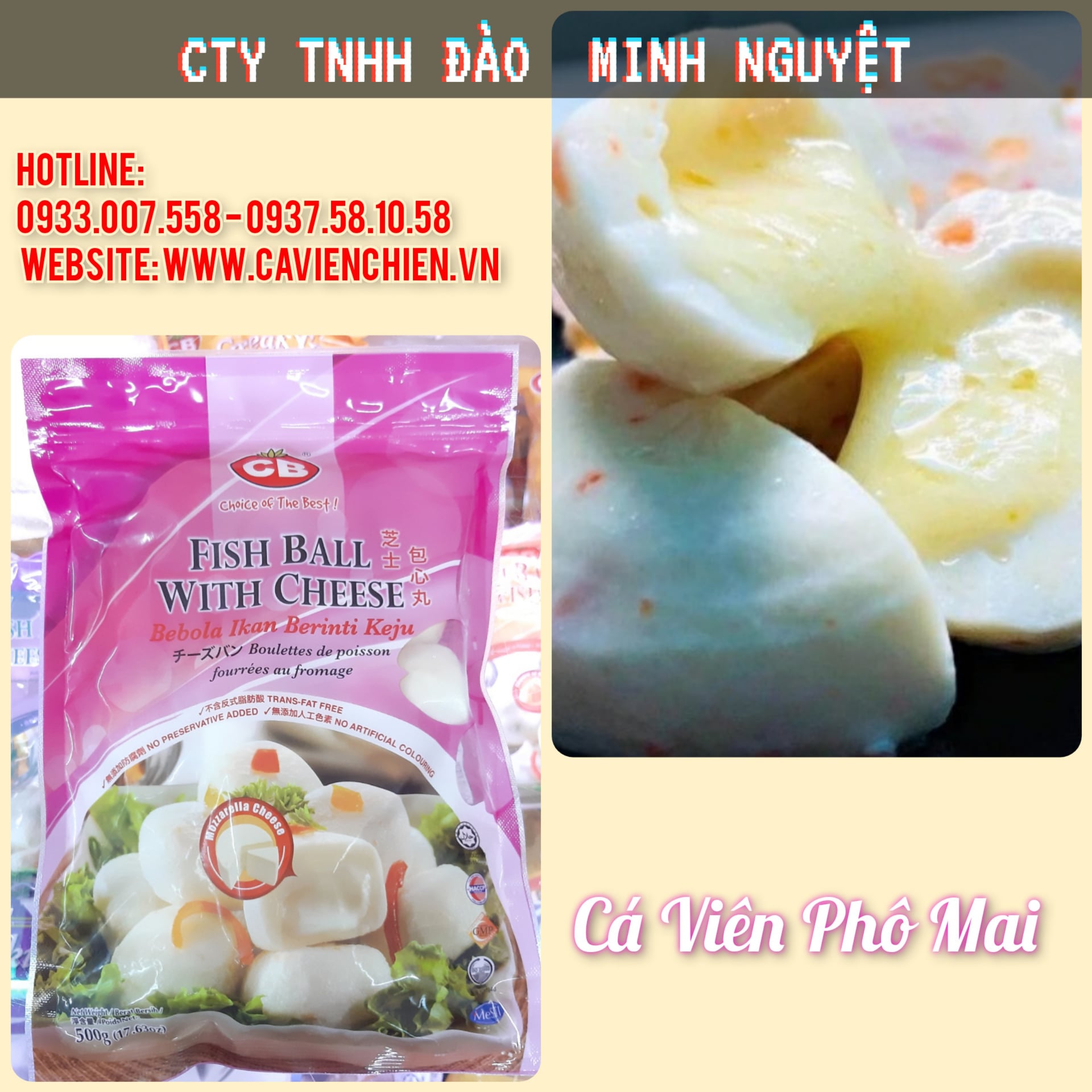 CÁ VIÊN PHÔ MAI CB 500G