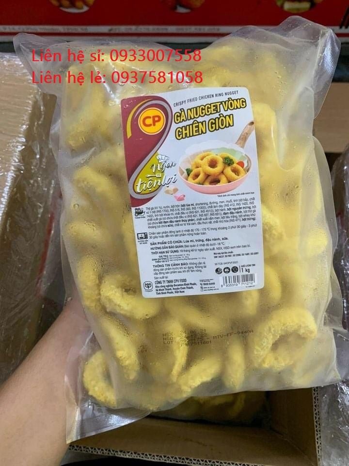 GÀ NUGGET VÒNG CHIÊN GIÒN