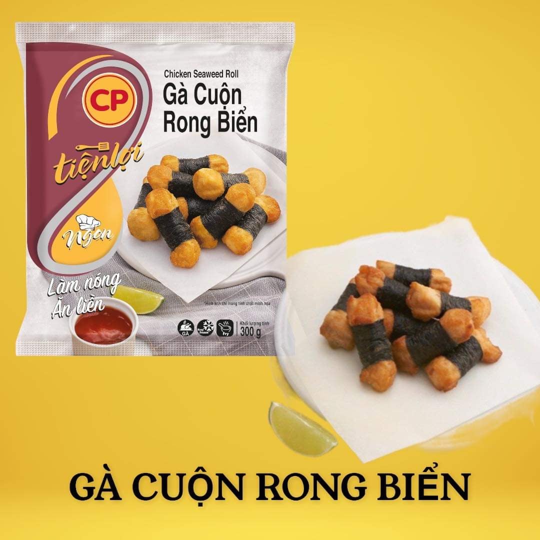 GÀ CUỘN RONG BIỂN