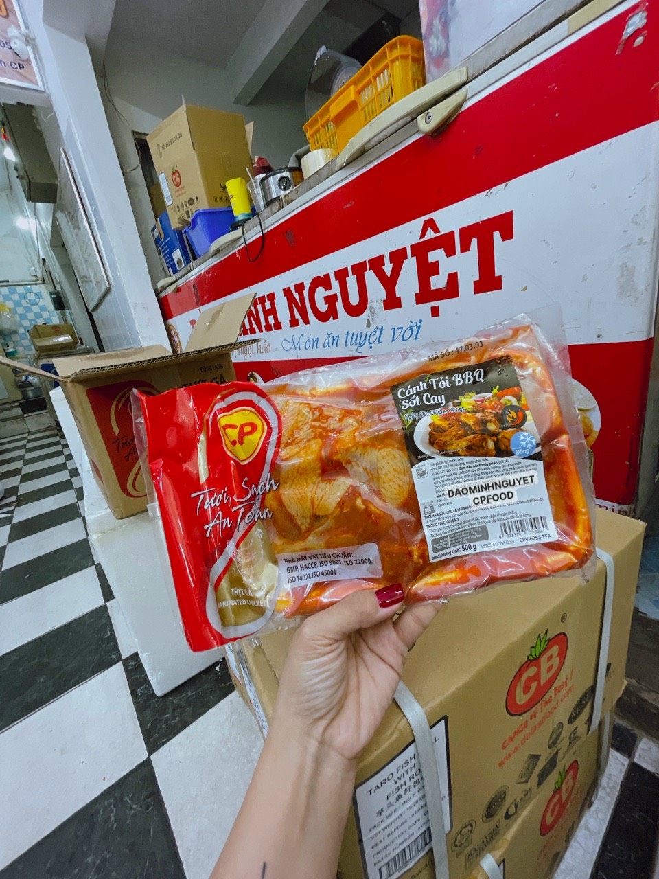 GÀ NƯỚNG VỊ BBQ