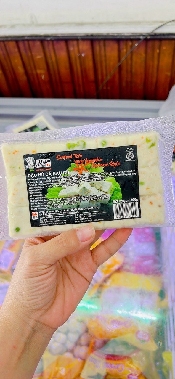 ĐẬU HỦ CÁ RAU CỦ LiChuan 200G