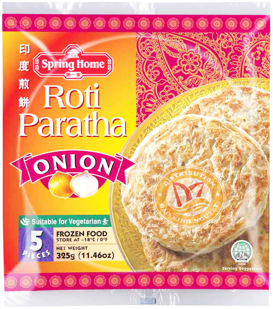 BÁNH PARATHA VỊ HÀNH SPRINGHOME 325G