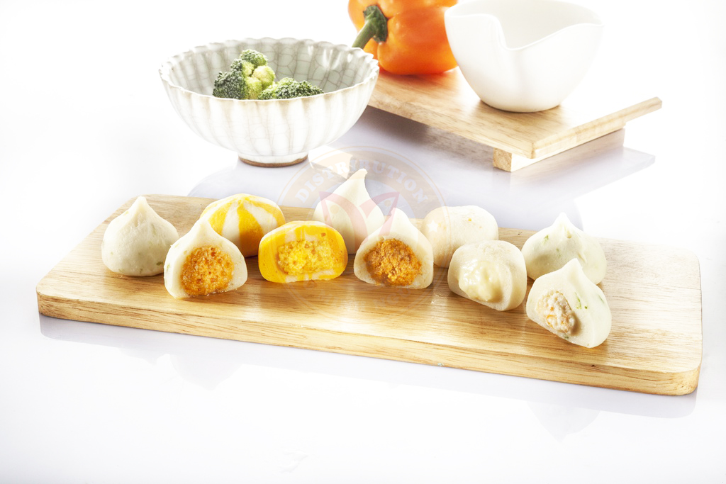 BÁNH BAO TRỨNG CÁ HỒI CB 500G