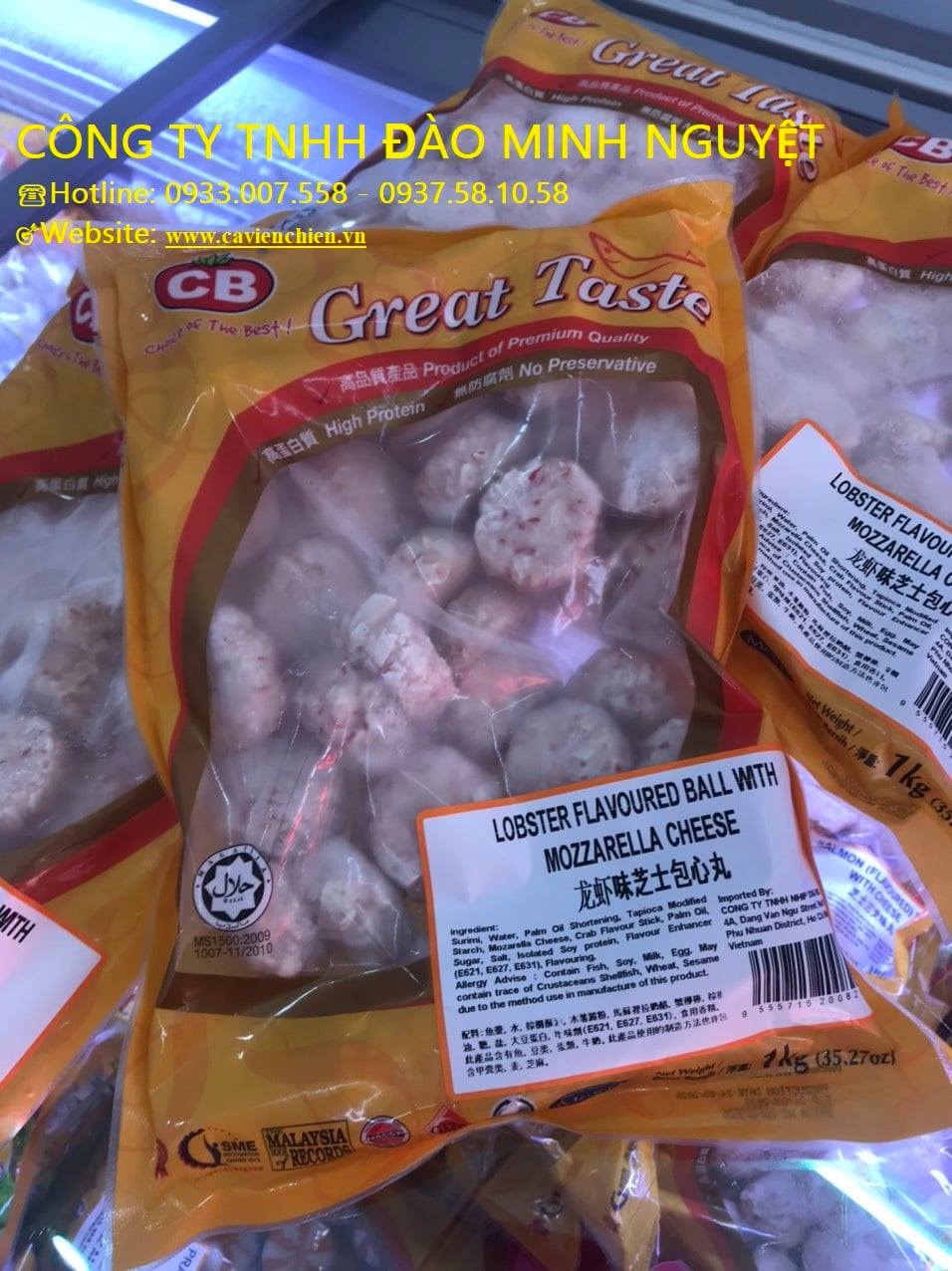 TÔM HÙM VIÊN MOZZA