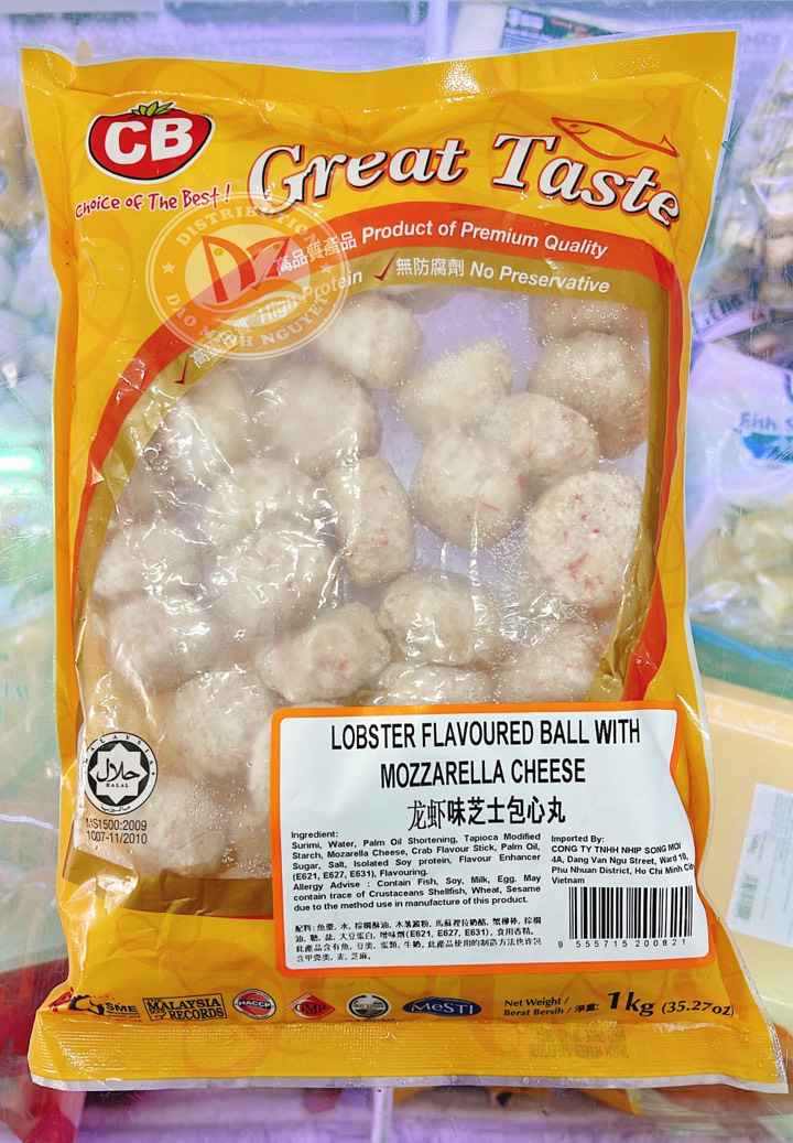 TÔM HÙM VIÊN MOZZA