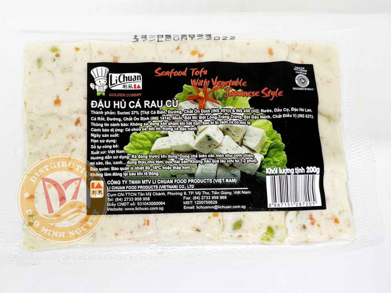ĐẬU HỦ CÁ RAU CỦ LiChuan 200G