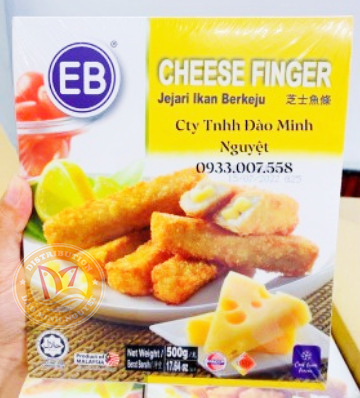 CÁ QUE PHÔ MAI EB 500G (CHEESE FINGER)
