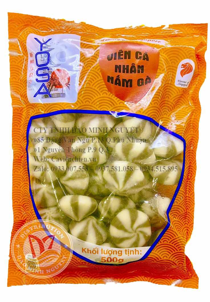 CÁ VIÊN NHÂN GÀ NẤM LiChuan 500G