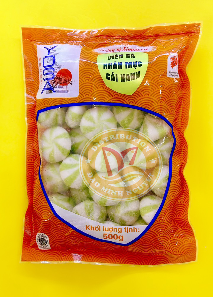 VIÊN CÁ NHÂN MỰC CẢI XANH LiChuan 500G