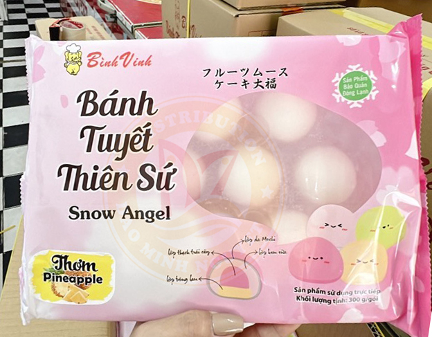 BÁNH TUYẾT THIÊN SỨ THƠM Bình Vinh 300G