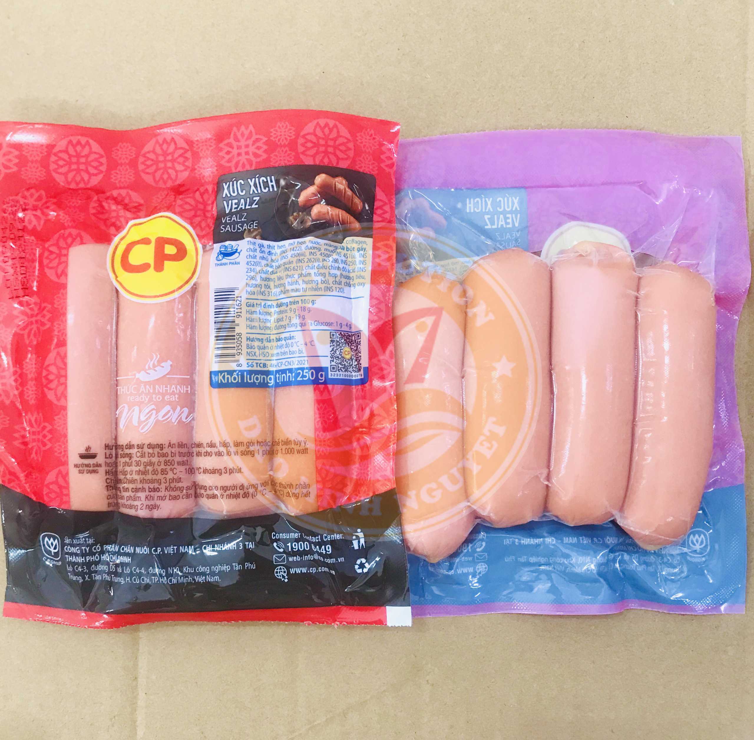 XÚC XÍCH VEALZ 4 CP 250G