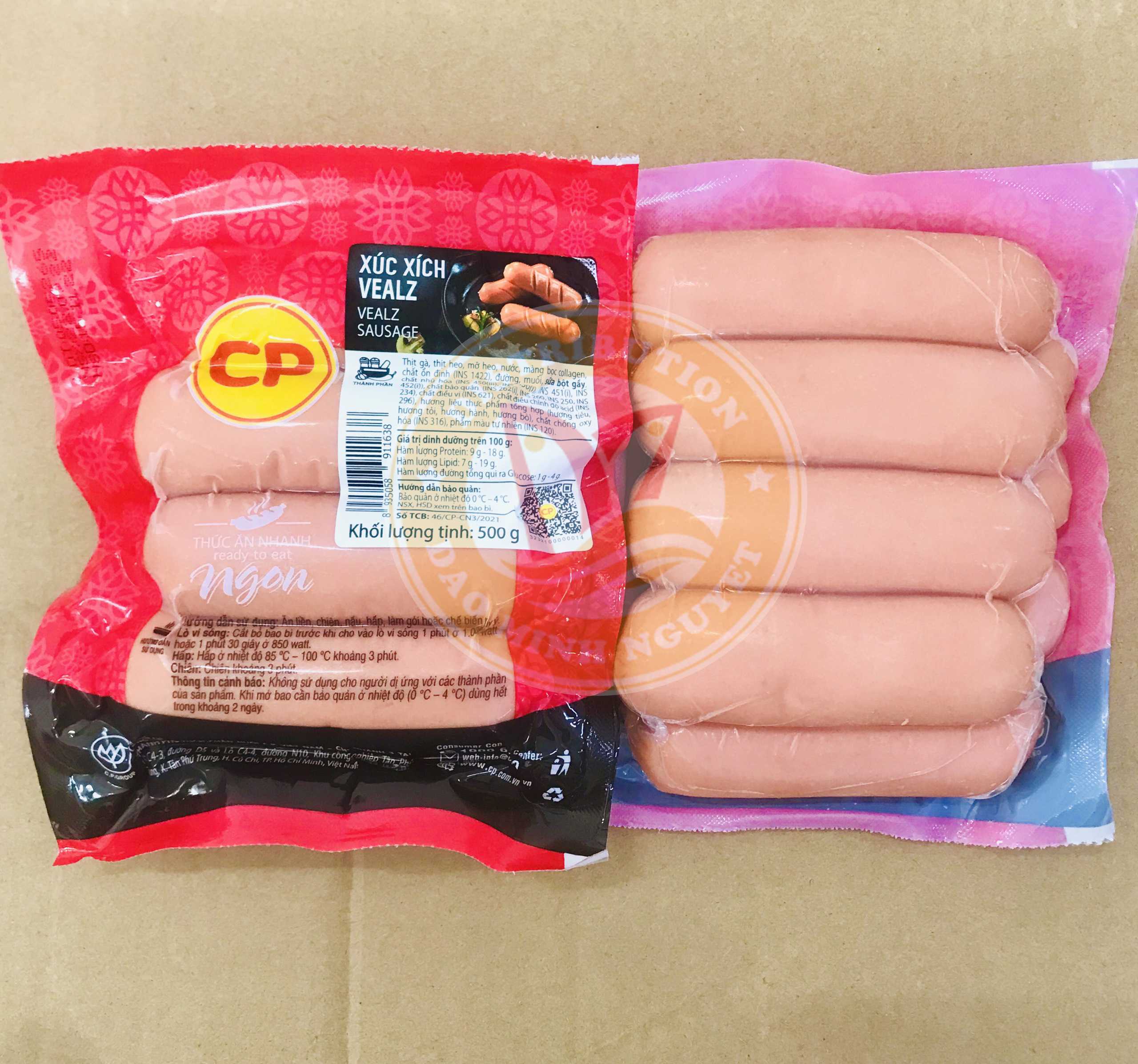 XÚC XÍCH VEALZ 8 CP 500G