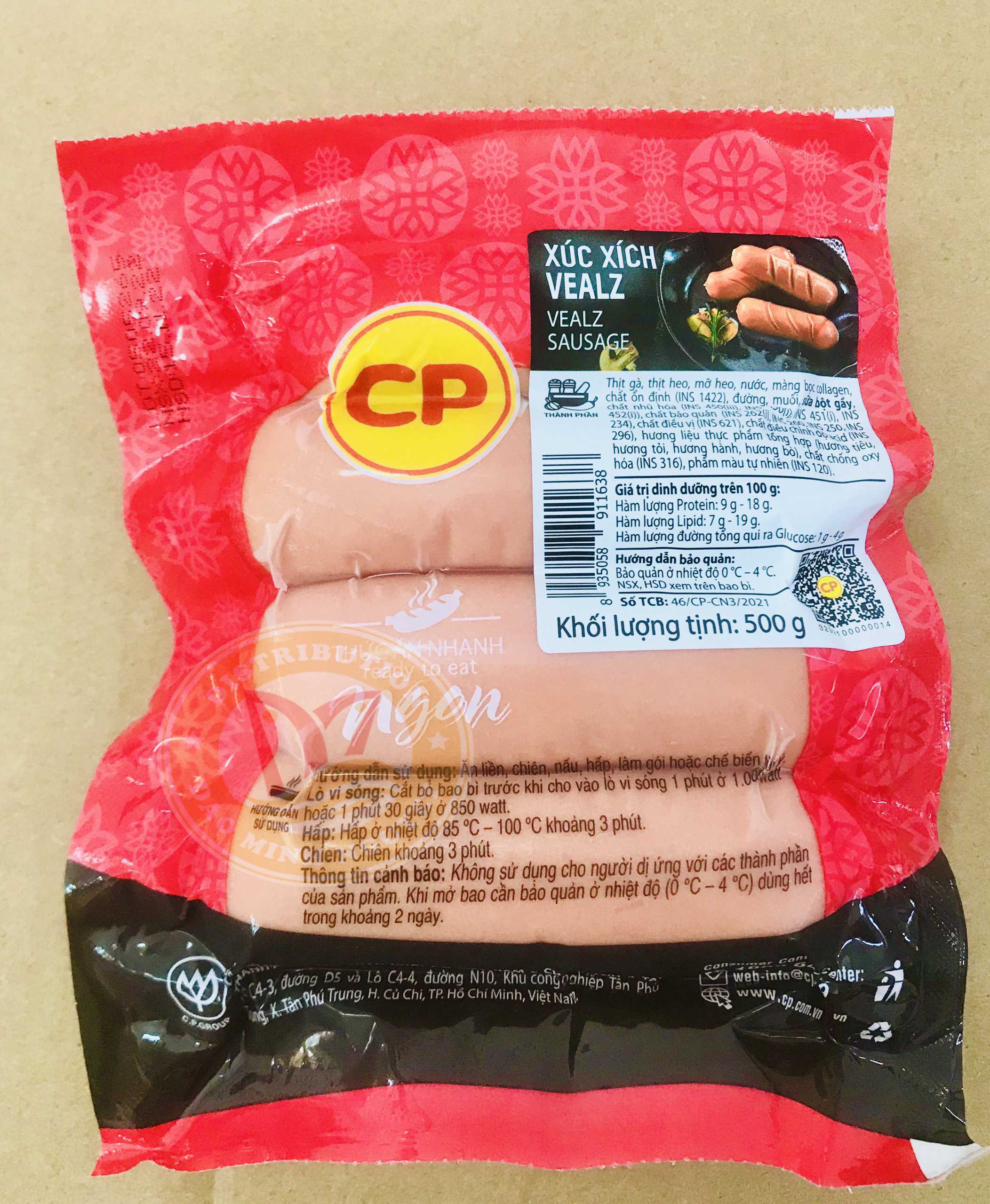 XÚC XÍCH VEALZ 8 CP 500G