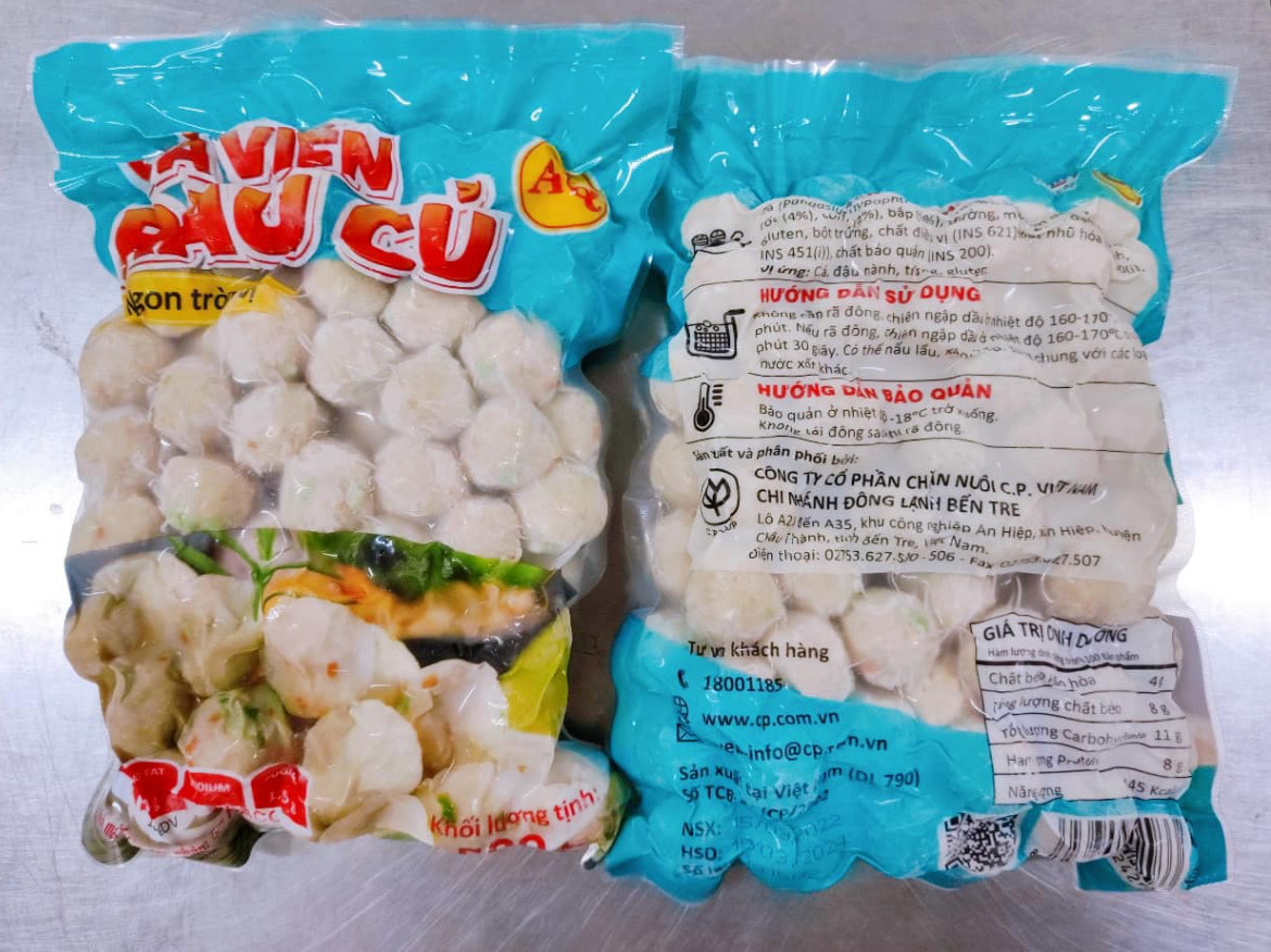 CÁ VIÊN RAU CỦ CP