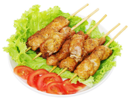 THỊT GÀ XIÊN QUE CAY 500G