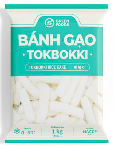 BÁNH GẠO (TOKBOKKI) 1KG Green Food