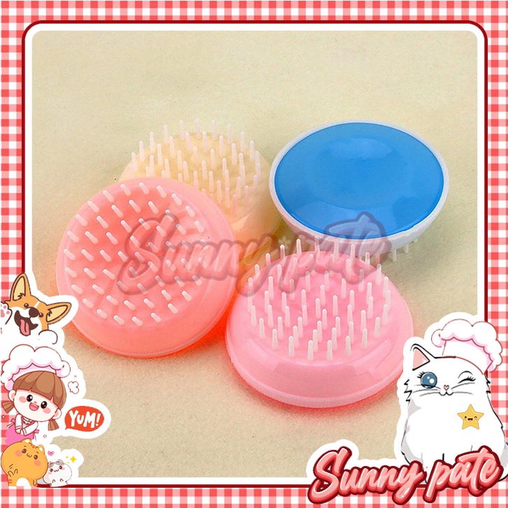 Cọ lược chải lông massage cho chó mèo silicon chuyên dụng