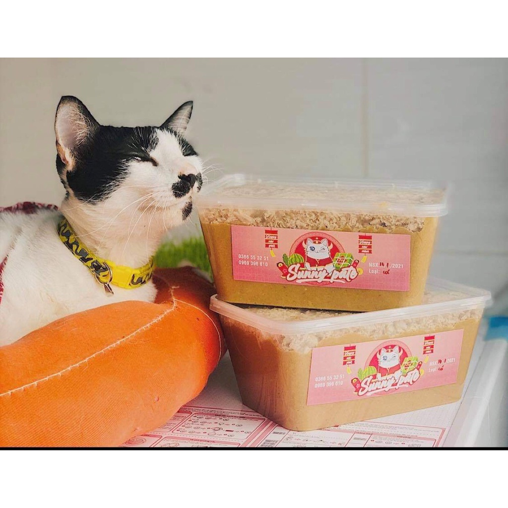Sunny pate dinh dưỡng cho chó mèo - HỘP 1KG