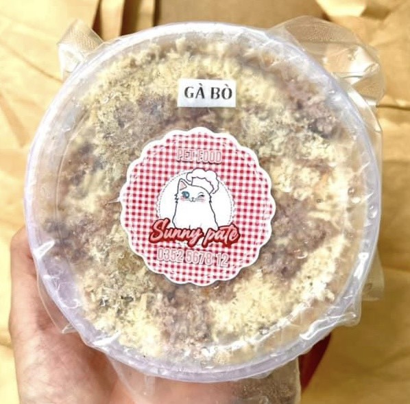 Sunny pate dinh dưỡng cho chó mèo - HỘP 250G