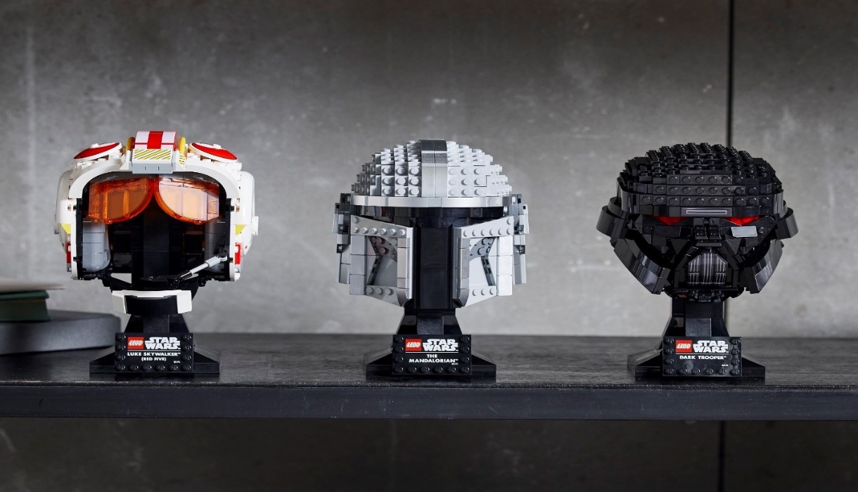 Full reveal and images of 2022 LEGO Star Wars helmets - coming 1 March  2022! - Jay's Brick Blog
