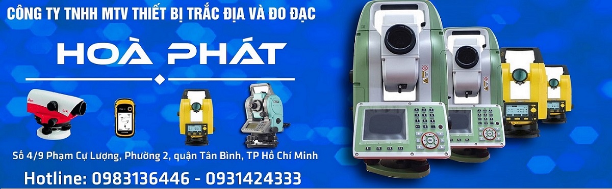 logo CÔNG TY TNHH MTV THIẾT BỊ TRẮC ĐỊA VÀ ĐO ĐẠC HÒA PHÁT