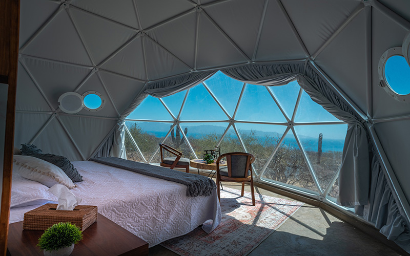 Tại sao nên đầu tư lều glamping Geodesic dome - Lều mái vòm.