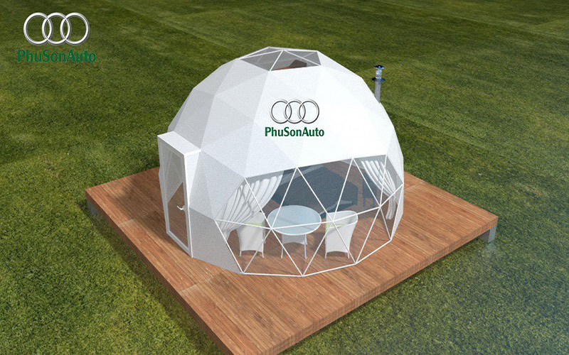 Giải mã xu hướng cắm trại #Glamping