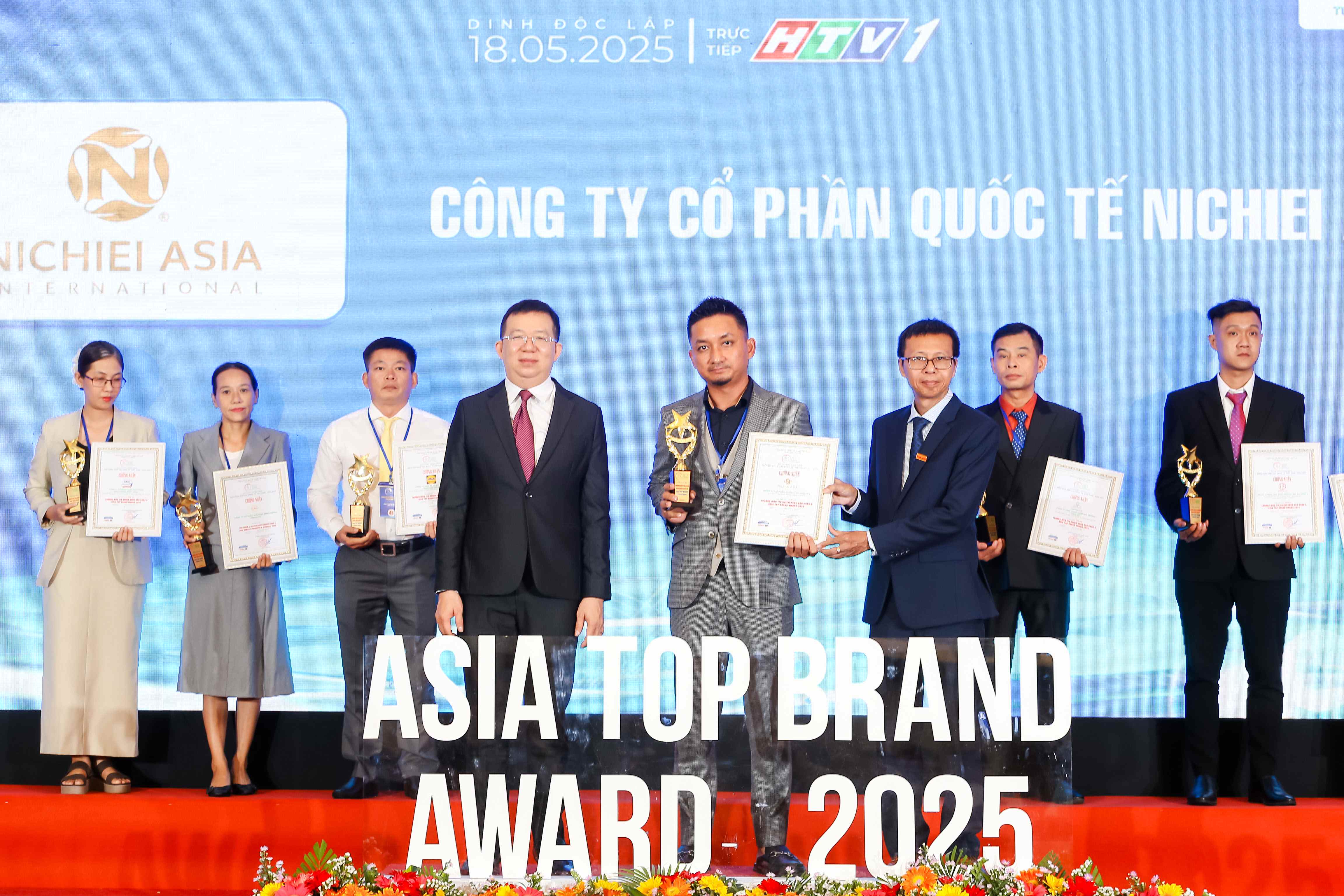NICHIEI ASIA ĐẠT TOP 10 THƯƠNG HIỆU TÍN NHIỆM HÀNG ĐẦU CHÂU Á NĂM 2025 NICHIEI ASIA ĐẠT TOP 10 THƯƠNG HIỆU TÍN NHIỆM HÀNG ĐẦU CHÂU Á NĂM 2025