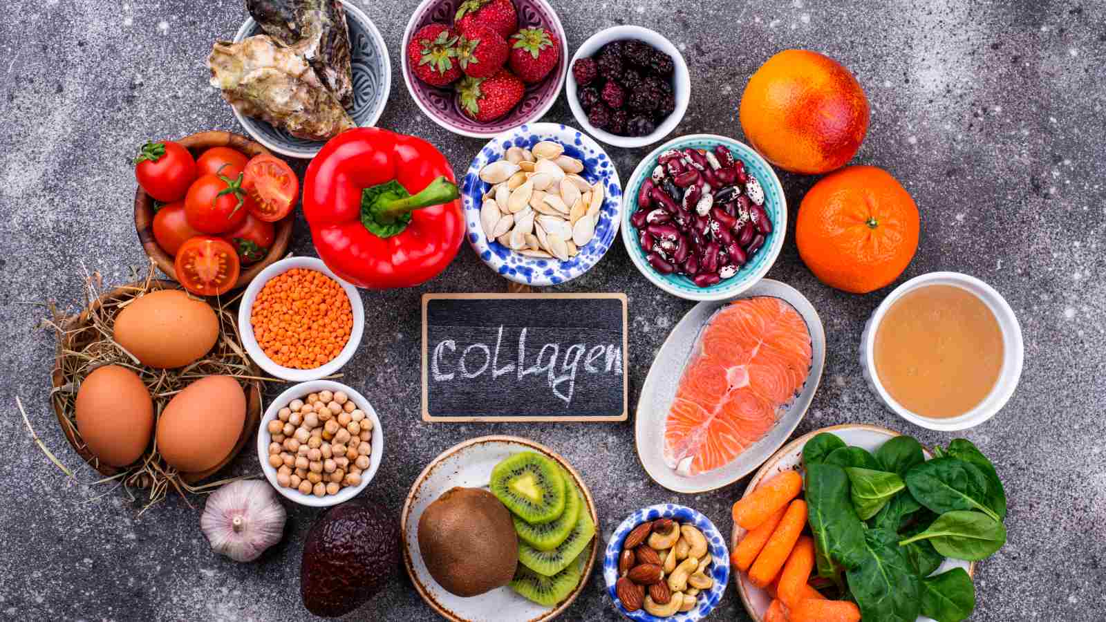 Các thực phẩm bổ sung collagen qua đường ăn uống