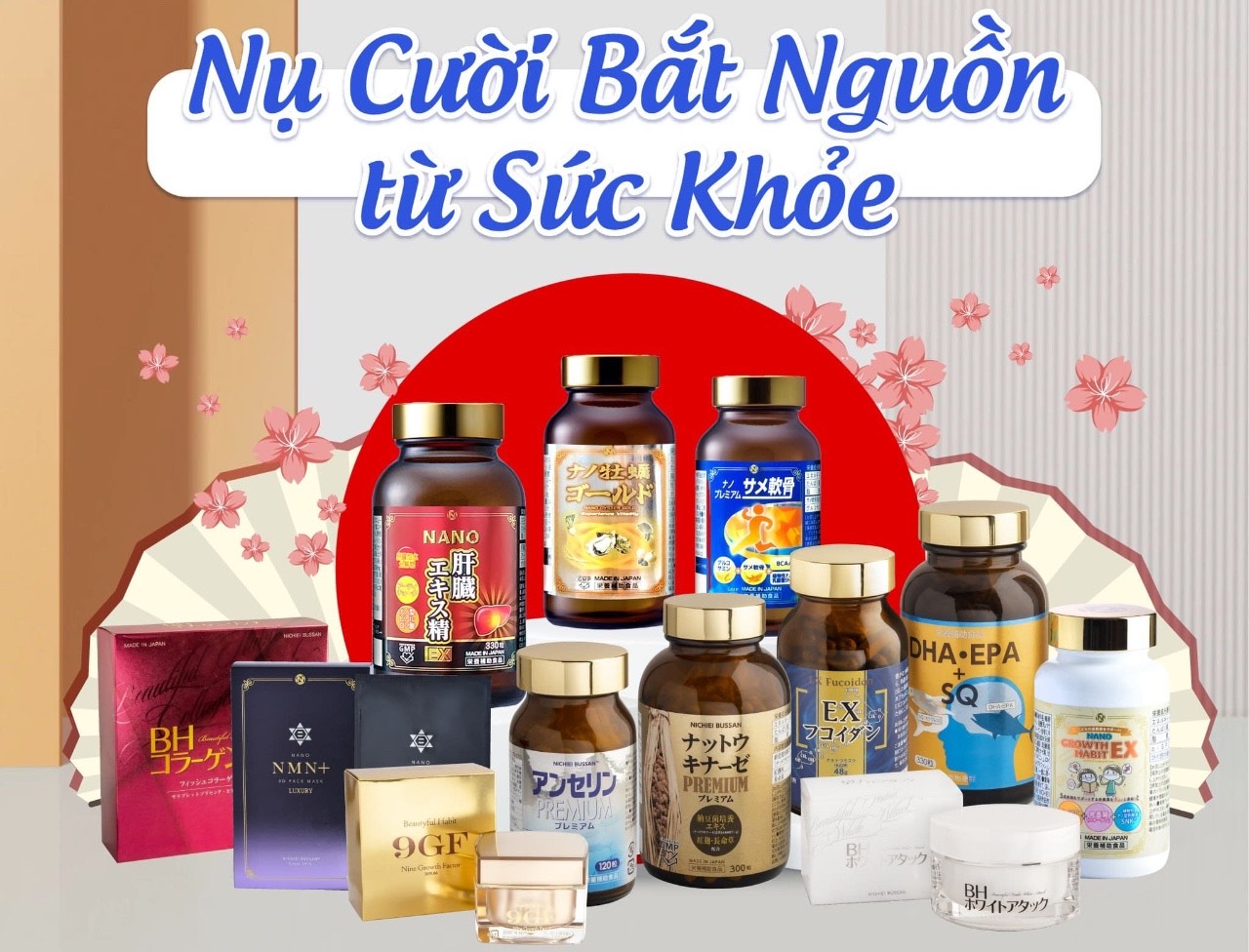 Top 5 dòng Thực Phẩm Chức Năng Nhật Bản được ưa chuộng nhất hiện nay