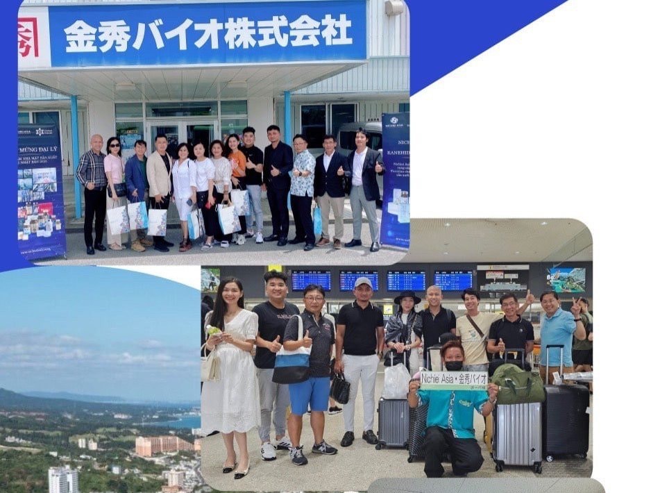Nichiei Asia cùng các nhà phân phối xuất sắc đến tham quan nhà máy sản Nichiei Asia cùng các nhà phân phối xuất sắc đến tham quan nhà máy sản