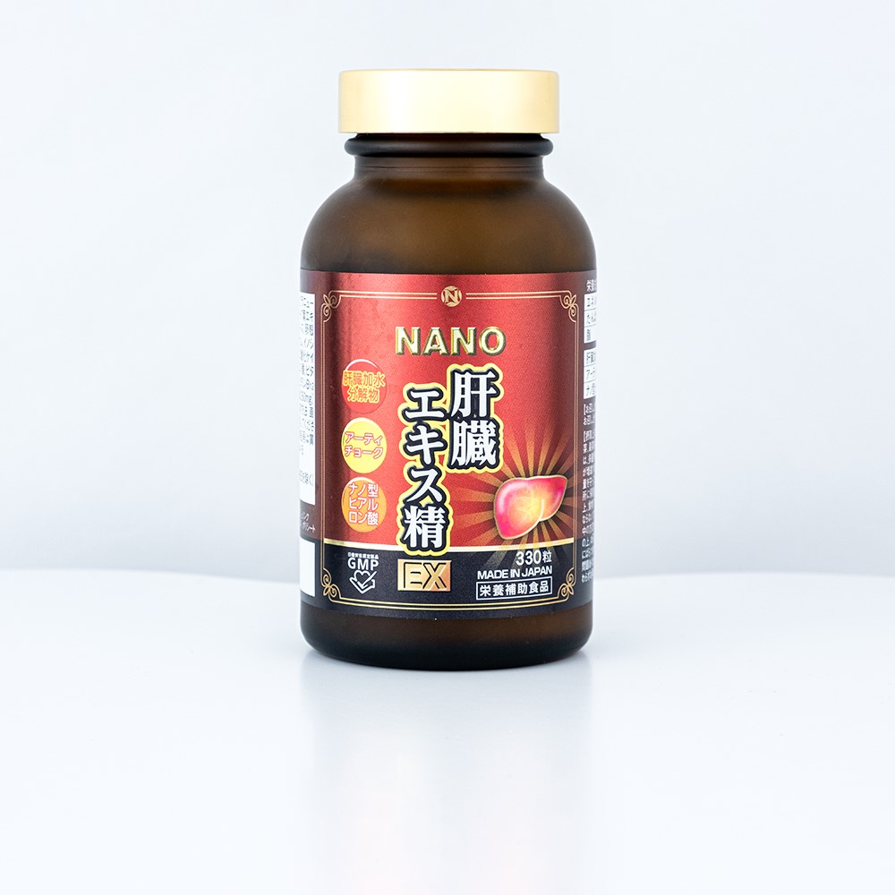 NANO LIVER HYDROLYZATE EX 330 VIÊN - THỰC PHẨM BẢO VỆ SỨC KHOẺ - GAN LỢN THUỶ PHÂN NANO