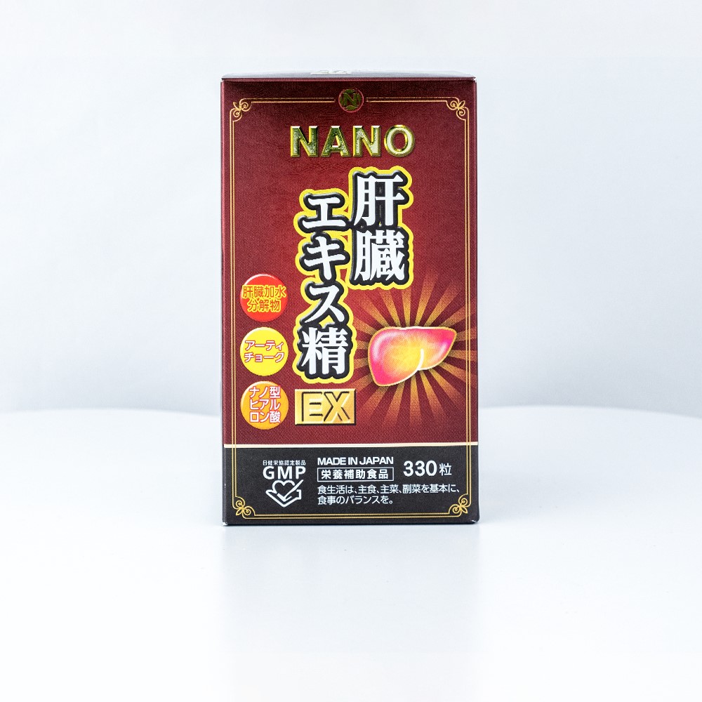NANO LIVER HYDROLYZATE EX 330 VIÊN - THỰC PHẨM BẢO VỆ SỨC KHOẺ - GAN LỢN THUỶ PHÂN NANO
