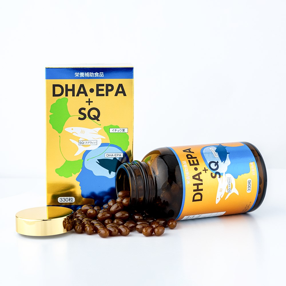 VIÊN UỐNG DHA.EPA+SQ 330 viên - THỰC PHẨM BẢO VỆ SỨC KHOẺ