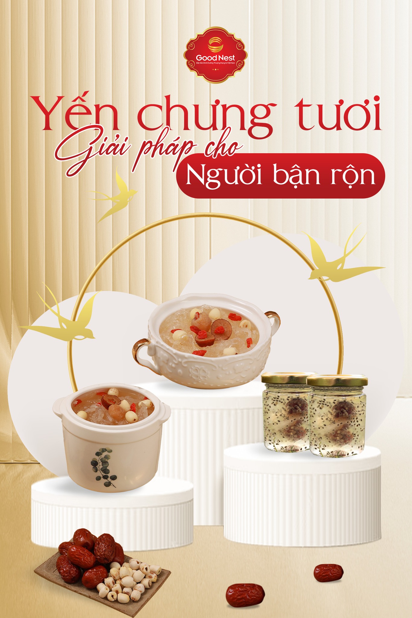 Yến Chưng Tươi - Giải Pháp Cho Người Bận Rộn