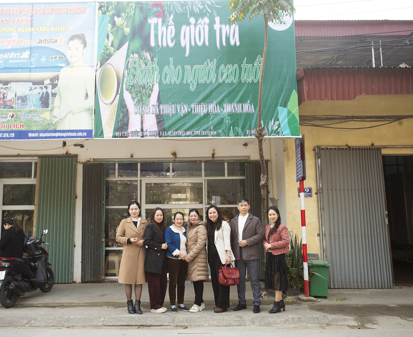 LỄ KHAI TRƯƠNG THẾ GIỚI TRÀ DÀNH CHO NGƯỜI CAO TUỔI TẠI XÃ THIỆU VẬN, HUYỆN THIỆU HÓA, THANH HÓA