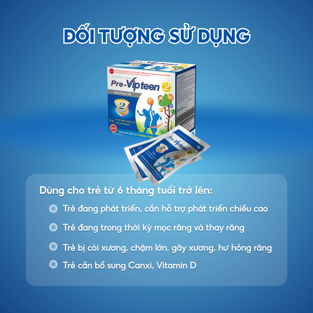 Công dụng của thuốc pre vipteen 2