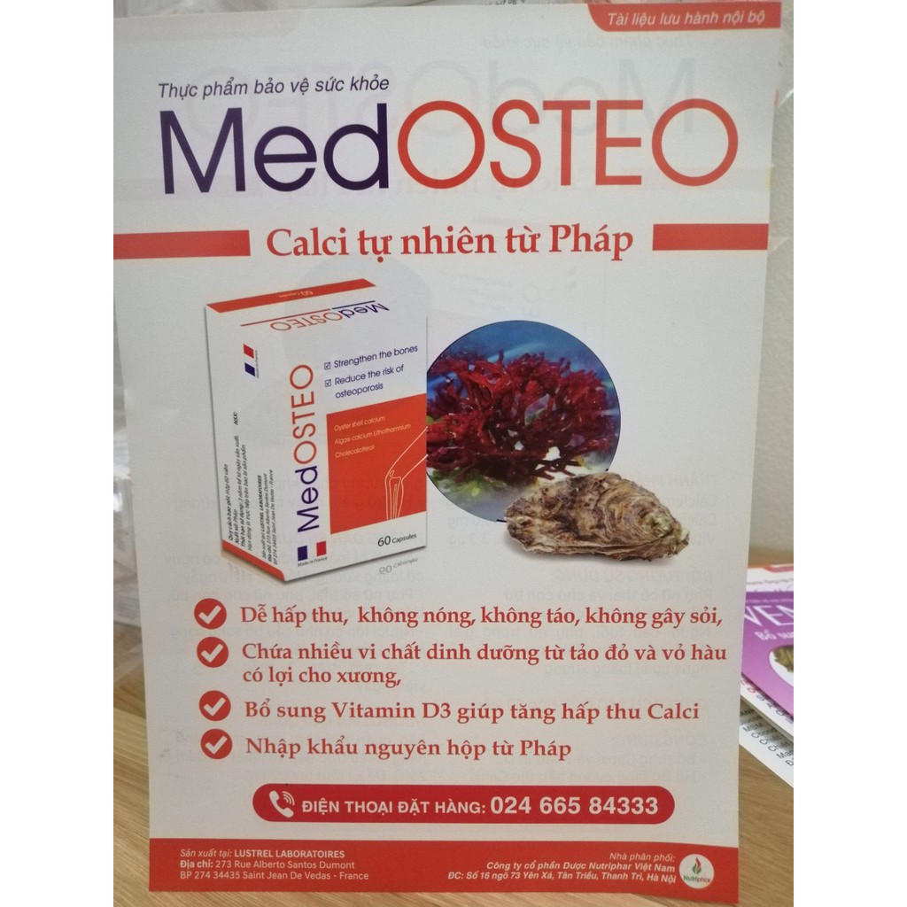 Công dụng của thuốc Medosteo