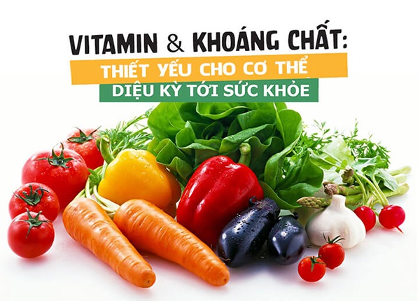 Bổ sung vitamin khoáng chất