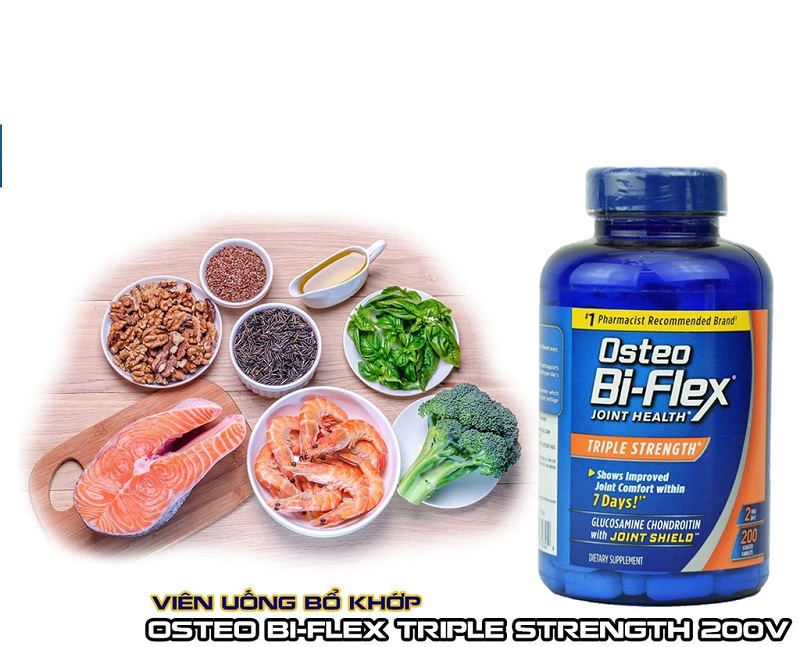 Các thành phần chính của thuốc Osteo Bi Flex 200 viên