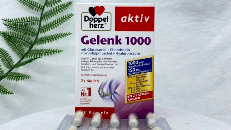 Thuốc xương khớp 1000 của Đức làm giảm các cơn đau xương khớp hiệu quả
