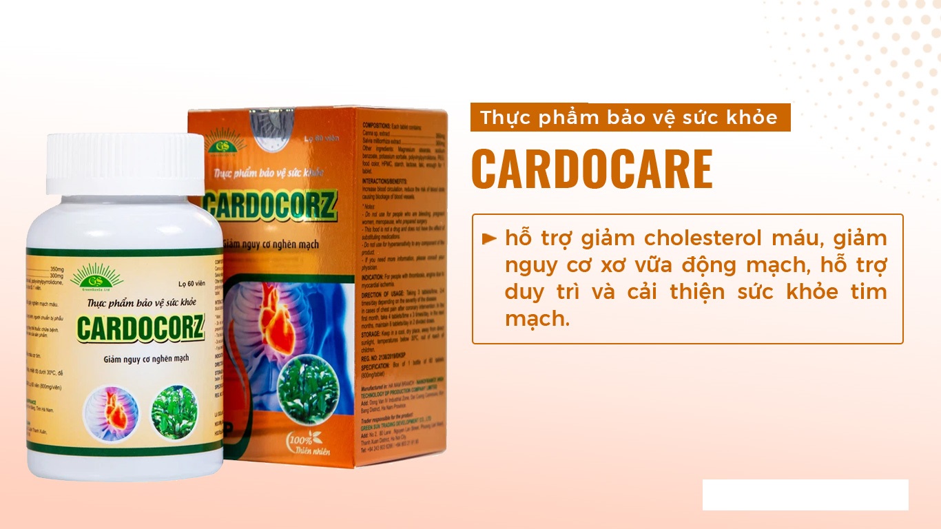 Tác dụng của Cardocorz
