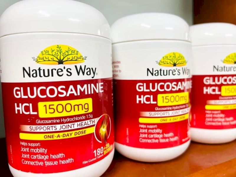 Nature’s Way Glucosamine 1500mg - Viên uống xương khớp của Úc