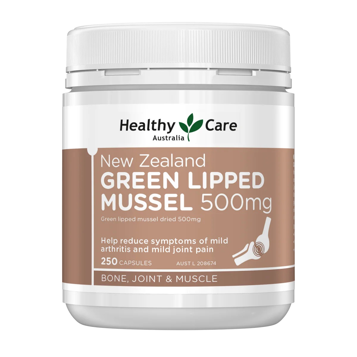 Green lipped mussel 500mg tăng cường khả năng vận động