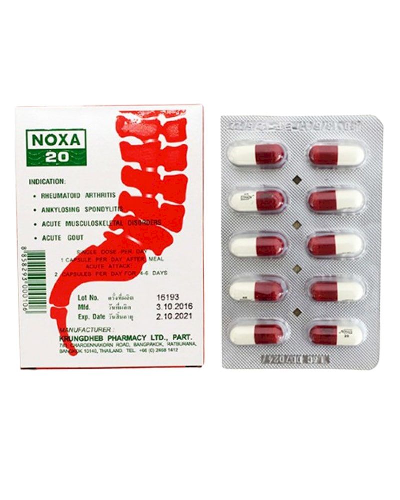 Thuốc khớp noxa 20 chuyên hỗ trợ điều trị các bệnh lý về xương khớp