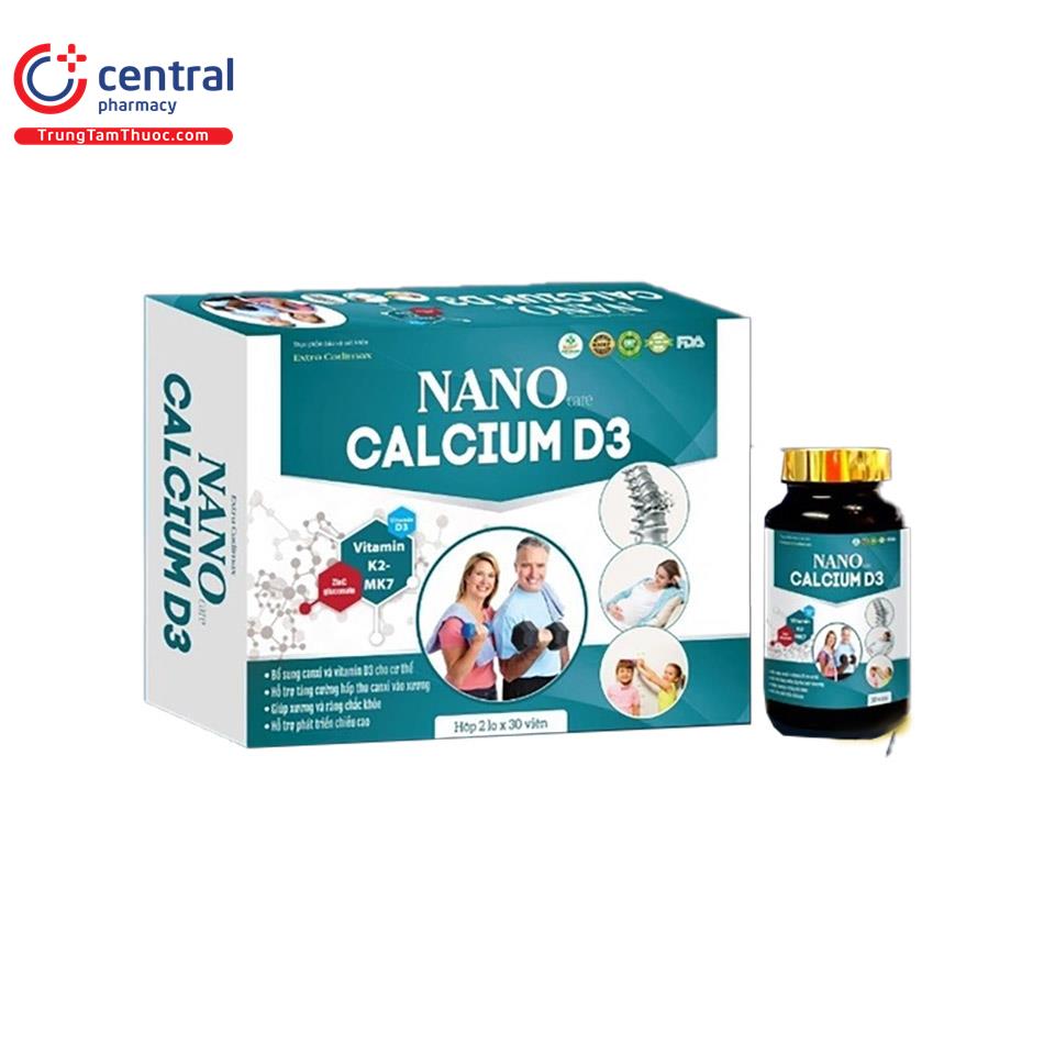 Công dụng của thuốc Nano calcium