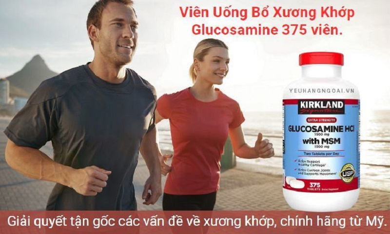 Những đối tượng nên dùng viên bổ xương khớp Glucosamine Kirkland của Mỹ