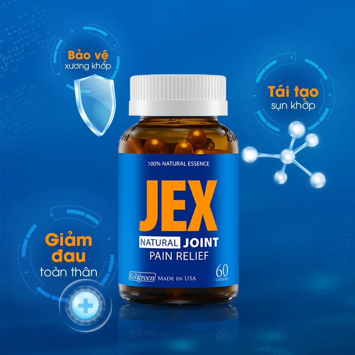 Tác dụng của thuốc jex xương khớp